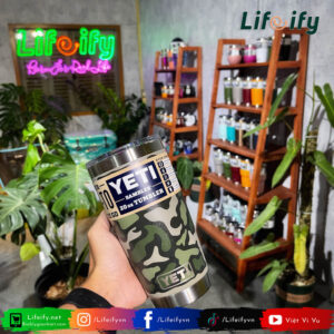 *LIMITED* Ly Giữ Nhiệt YETI Rambler 20oz Tumbler MagSlider (600ml) - CAMO