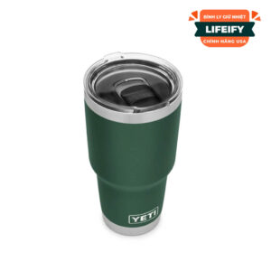 Ly Giữ Nhiệt YETI Rambler 30oz (900ml) MagSlider Tumbler - Northwoods Green