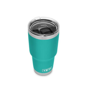 [Chính Hãng] Ly Giữ Nhiệt YETI Rambler 30oz (900ml) Tumbler Magslider Lid - Aquifer Blue