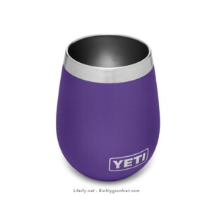 Ly Giữ Nhiệt YETI Rambler Wine 10oz (300ml ) Tumbler - Peak Purple